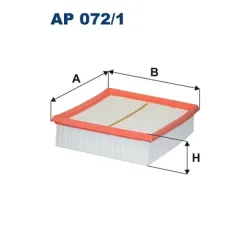 Filtr powietrza Opel Corsa D - Benzyna