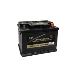 Akumulator samochodowy Kart 60 Ah 540 A