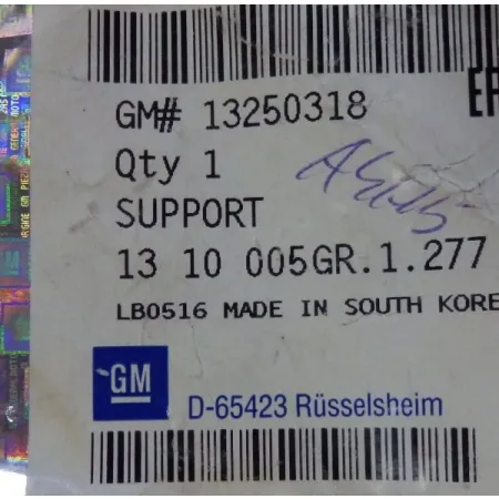 Uchwyt  - mocowanie chłodnicy Opel Astra J , Zafira B  GM 13250318