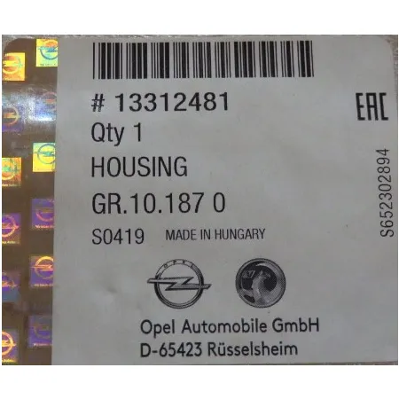 Nowa osłona zaślepka lusterka zewnętrznego Opel Astra H - Lifting