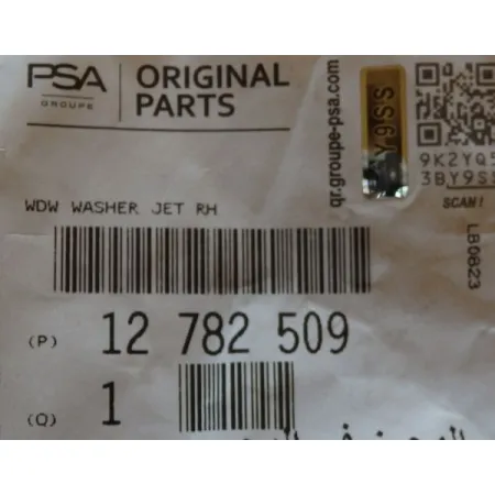 Dysza spryskiwacza przód Opel Astra / Insignia / Zafira Mgłowe 1451329 - Prawy