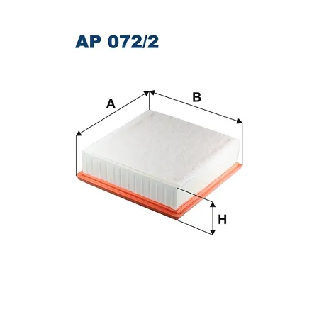 Filtr powietrza Opel Corsa D - Diesel AP 072/2