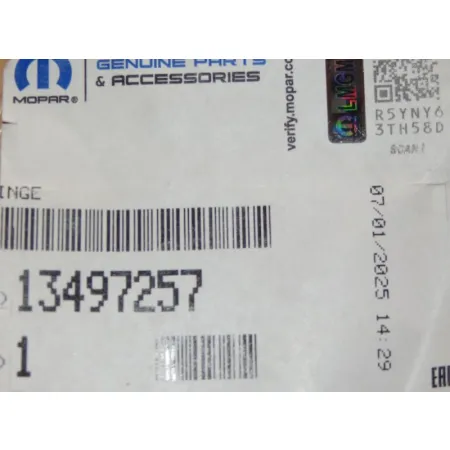 Ślizg rolety bagażnika Opel Astra k - numer katalogowy