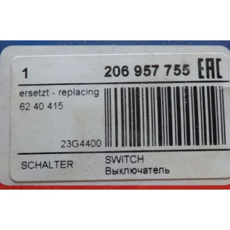 Czujnik ciśnienia oleju 6240415